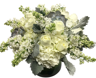White Abundance from Apples to Zinnias, the Gifted Florist in Dallas, Texas